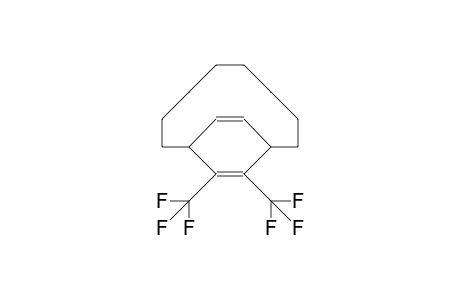11,12-Di-trifluoromethyl-bicyclo(8.2.2)tetradeca-11,13-diene
