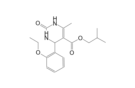 5-pyrimidinecarboxylic acid, 4-(2-ethoxyphenyl)-1,2,3,4-tetrahydro-6-methyl-2-oxo-, 2-methylpropyl ester