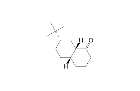 7.alpha.-t-butyl-3,4,4a.beta.,5,6,7,8,8a.beta.-octahydronaphthalen-1(2H)-one