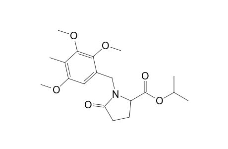 N-[(2,3,5-Trimethoxy-4-methylphenyl)methyl]-5-isopropyloxycarbonyl-2-pyrrolidone