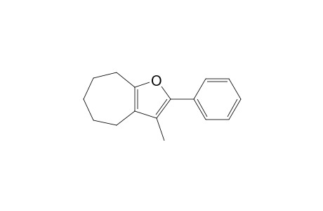 3-Methyl-2-phenyl-5,6,7,8-tetrahydro-4H-cyclohepta[b]furan