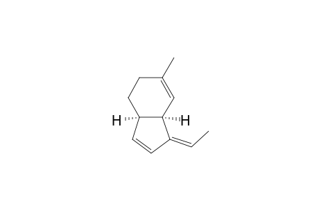 1H-Indene, 1-ethylidene-3a,4,5,7a-tetrahydro-6-methyl-, (1Z,3a.alpha.,6a.alpha.)-(.+-.)-