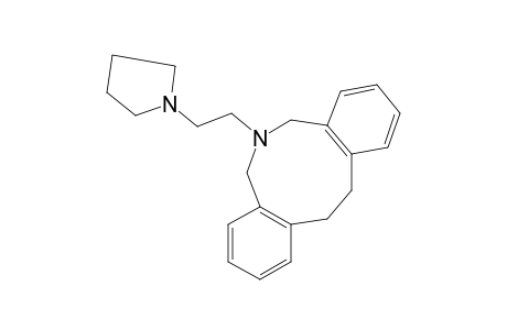 6-[2-(1-PYRROLIDINYL)ETHYL]-5,7,12,13-TETRAHYDRO-6H-DIBENZ[c,g]AZONINE