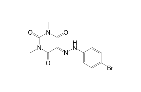 5-[(4-bromophenyl)hydrazinylidene]-1,3-dimethyl-1,3-diazinane-2,4,6-trione