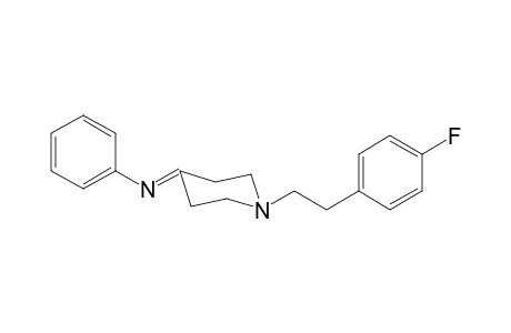 1-[2-(4-Fluorophenyl)ethyl]-N-phenylpiperidin-4-imine