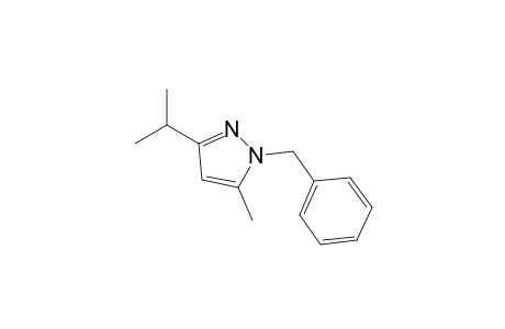 1-benzyl-3-isopropyl-5-methyl-pyrazole