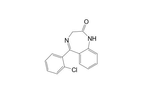5-(2-Chlorophenyl)-1,3-dihydro-1,4-benzodiazepin-2-one