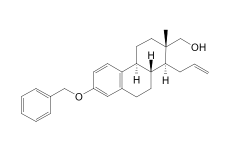2-Hydroxmethyl-2-methyl-1-(prop-2-en-1-yl)-7-methoxy-1,2,3,4,9,10-hexahydrophenanthrene