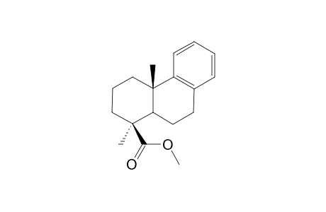 (1S,4aS)-1,4a-dimethyl-2,3,4,9,10,10a-hexahydrophenanthrene-1-carboxylic acid methyl ester