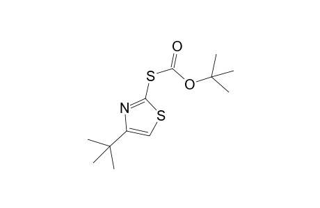 Thiocarbonicacid O-tert-butyl-S-(4-tert-butylthiazol-2-yl)diester