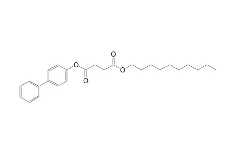 Succinic acid, 4-biphenyl decyl ester