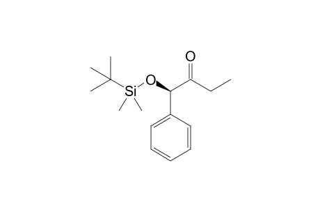 (1R)-1-[tert-butyl(dimethyl)silyl]oxy-1-phenyl-butan-2-one