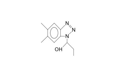 1-(1-Hydroxy-propyl)-5,6-dimethyl-1H-benzotriazole