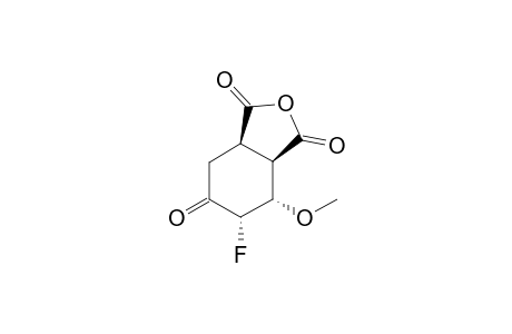 t-4-Fluoro-t-3-methoxy-5-oxocyclohexane-r-1-c-2-dicarboxylic anhydride