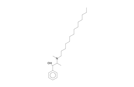 Ethanamine, 1,N-dimethyl-N-(n-tetradecanyl)-2-hydroxy-2-phenyl-