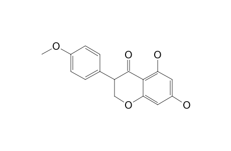 5,7-dihydroxy-3-(4-methoxyphenyl)chroman-4-one