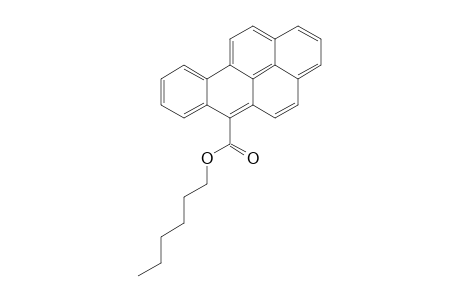 6-Benzo[b]pyrenecarboxylic acid hexyl ester