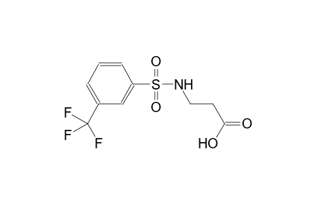 N-{[3-(trifluoromethyl)phenyl]sulfonyl}-beta-alanine