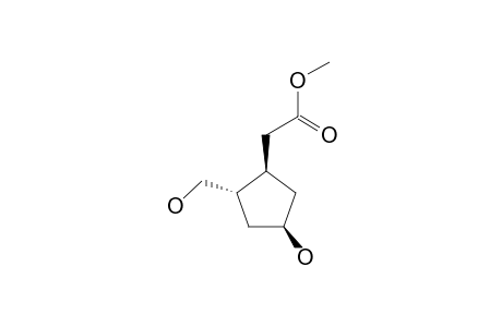 METHYL-C-4-HYDROXY-T-2-(HYDROXYMETHYL)-CYClOPENTANE-1-R-ACETATE