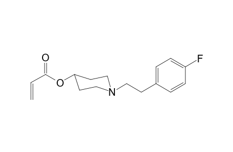 1-[2-(4-Fluorophenyl)ethyl]piperidin-4-yl-prop-2-enoate