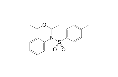 N-(1-Ethoxyethyl)-4-methyl-N-phenylbenzenesulfonamide