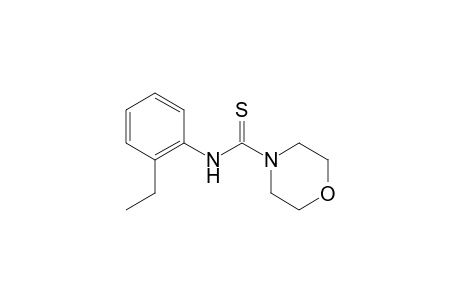 N-(2-ethylphenyl)morpholine-4-carbothioamide