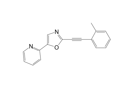 2-{(2-Methylphenyl)ethynyl}-4-(2-pyridinyl)oxazole