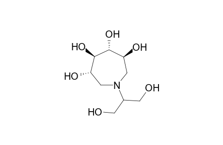 (3S,4R,5R,6S)-1-N-(2-(1,3-Dihydroxypropyl))-3,4,5,6-tetrahydroxyazepane
