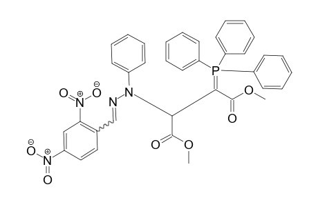 Dimethyl 2-(1-(2,4-dinitrobenzylidene)-2-phenylhydrazine-1-yl)-3-(triphenylphosphoranylidene)butandioate
