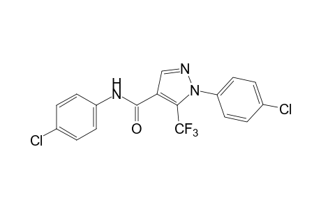 4'-chloro-1-(p-chlorophenyl)-5-(trifluoromethyl)pyrazole-4-carboxanilide