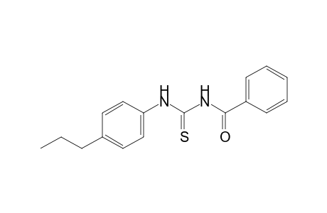 1-benzoyl-3-(p-propylphenyl)-2-thiourea