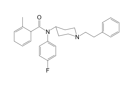 N-(4-Fluorophenyl)-N-(1-(2-phenylethyl)piperidin-4-yl)cyclohexa-2,5-diene-1-carboxamide