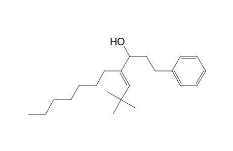 (E)-6,6-Dimethyl-4-heptyl-1-phenyl-4-hepten-3-ol