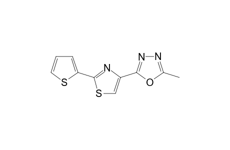 5-Methyl-2-[2-(2-thienyl)thiazol]-1,3,4-oxadiazole