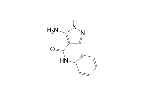 1H-pyrazole-4-carboxamide, 5-amino-N-phenyl-