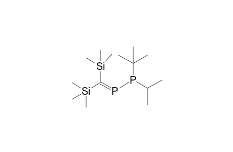 1-Bis(trimethylsilyl)methyliden-2-t-butyl-2-isopropyldiphosphane