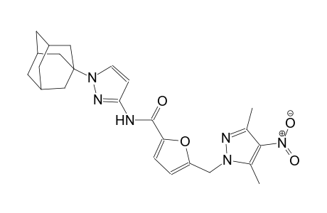 N-[1-(1-adamantyl)-1H-pyrazol-3-yl]-5-[(3,5-dimethyl-4-nitro-1H-pyrazol-1-yl)methyl]-2-furamide