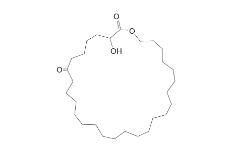 2-Hydroxy-24-keto-octacosanolide