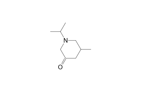 1-Isopropyl-5-methyl-3-piperidinone