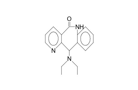 5,6-Dihydro-11-diethylamino-11H-pyrido(3,2-C)(1)benzazepin-5-one