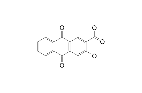 OPHIOHAYATONE-C;3-HYDROXYANTHRAQUINONE-2-CARBOXYLIC-ACID