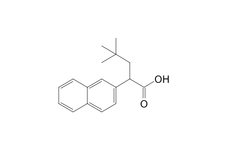 4,4-Dimethyl-2-(2-naphthyl)pentanoic acid