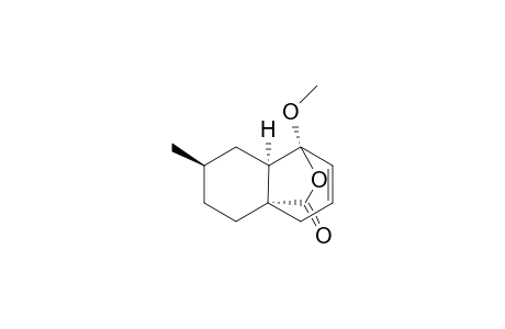 rel-(1R,4aS,7R,8aR)-1,5,6,7,8,8a-hexahydro-1-methoxy-7-methyl-2H-1,4a-(epoxymethano)naphthalen-9-one