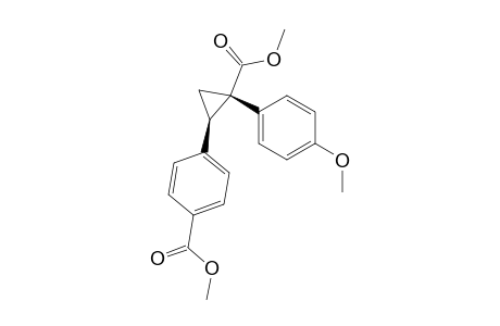 Methyl 4-((1R,2S)-2-(methoxycarbonyl)-2-(4-methoxyphenyl)cyclopropyl)benzoate