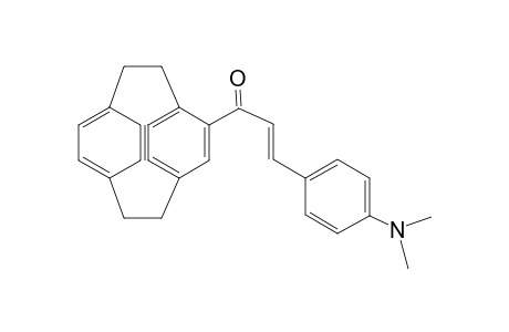 3-[4-(dimethylamino)phenyl]-1-tricyclo[8.2.2.2~4,7~]hexadeca-1(12),4,6,10,13,15-hexaen-5-yl-2-propen-1-one