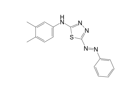 2-(phenylazo)-5-(3,4-xylidino)-1,3,4-thiadiazole