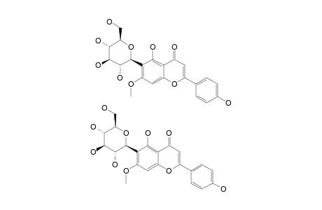SWERTISIN;6-C-GLUCOPYRANOSYL-7-O-METHYL-APIGENIN