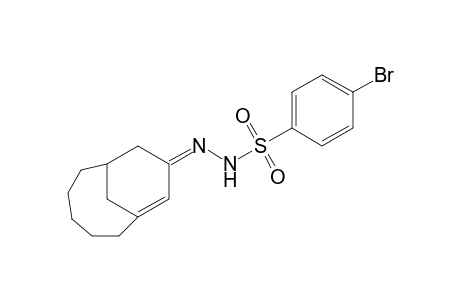 Bicyclo(5.3.1)undec-7-en-9-one p-bromophenylsulfonylhydrazone