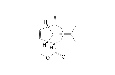 Methyl 10-isopropylidene-6-methylenebicyclo[5.2.1]dec-8-ene-2-carboxylate