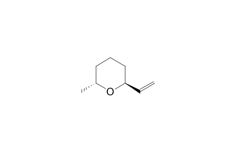 (2S,6R)-2-ethenyl-6-methyloxane